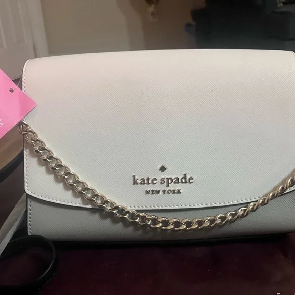 New York Carson Crossbody Handbag Med Nimbus Grey by Kate Spade - Picture 2 of 7